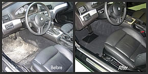 Before and After of Auto Interior